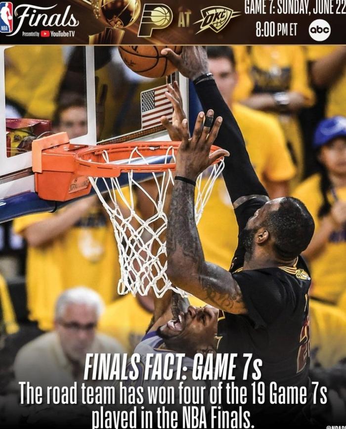 MK 体育-NBA总决赛第20次抢七出现此前19次主队15胜4负(nba总决赛第20次抢七出现此前19次主队15胜4负什么意思)